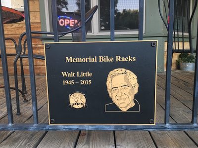 Memorial Bike Racks Walt Little 1945 - 2015