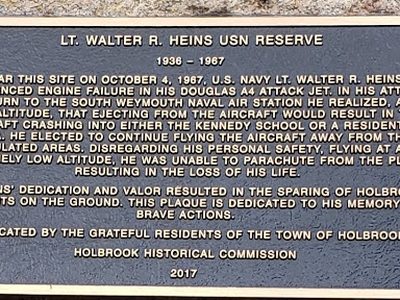 Lt. Walter R. Heins USN Reserve