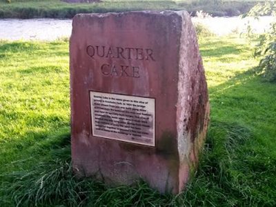 Annan: stone at Quarter Cake