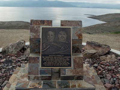 Memorial to Divers, Los Banos, California