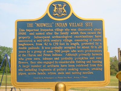 The "Nodwell" Indian Village Site