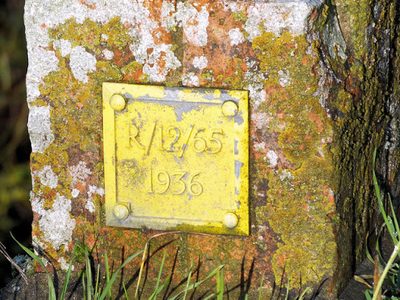 Information plaque on May Bridge