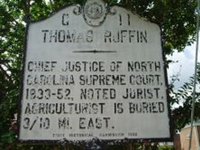 THOMAS RUFFIN    1787-1870