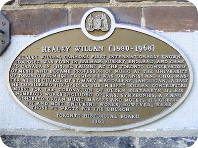 Healey Willan (1880-1968)