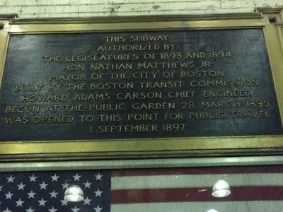 Boston Subway