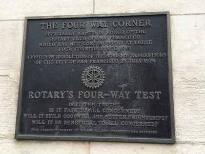 The four way corner