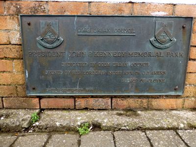 Plaque, Kennedy Park