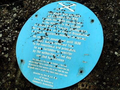 Edward Brice plaque, Ballycarry  (1)