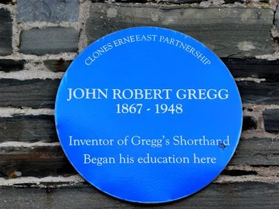 Plaque, John Robert Gregg 1867 - 1948