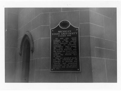 Michigan State University-- Founded 1855