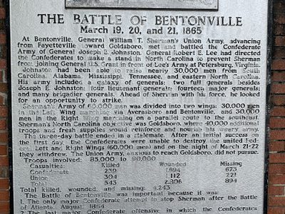 The Battle of Bentonville