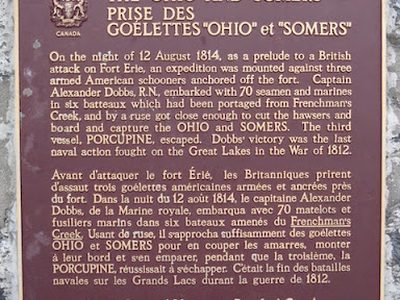 Capture of the "Ohio" and "Somers"