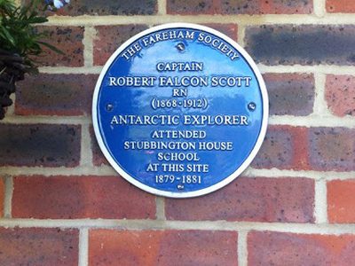 Captain Robert Falcon Scott RN