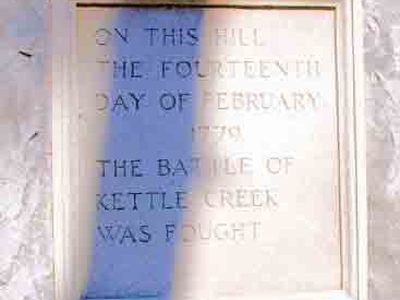 The Battle of Kettle Creek