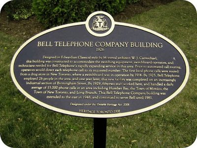 Bell Telephone Company Building 1926