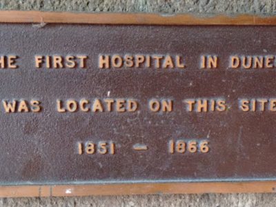 First hospital in Dunedin