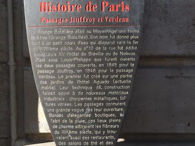 Passages Jouffroy et Verdeau