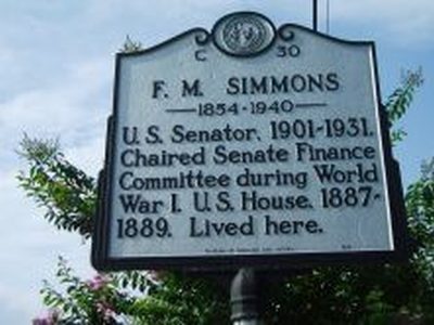F. M. SIMMONS 1854-1940