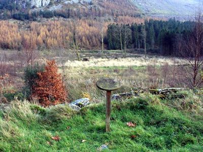 Plaque on Sarn Helen