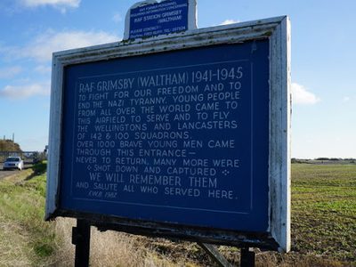 The site of the former RAF Grimsby (Waltham)