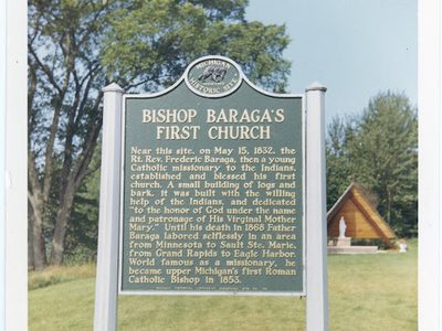 Bishop Baraga's First Church