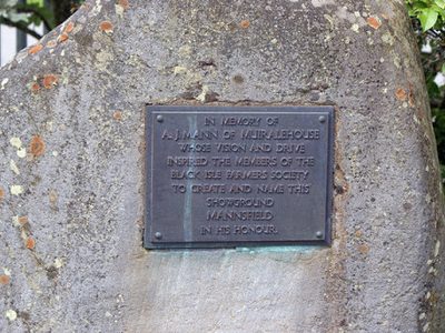 Memorial to AJ Mann