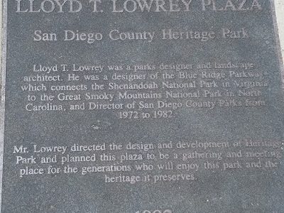 Lloyd T. Lowrey Plaza