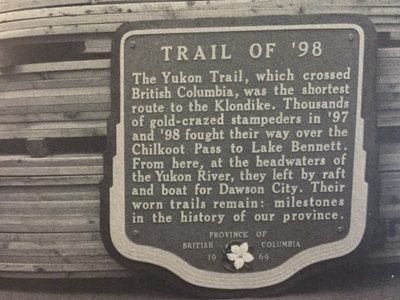 Trail of '98 (Sign missing)