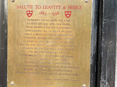 Salute to Leavitt & Peirce