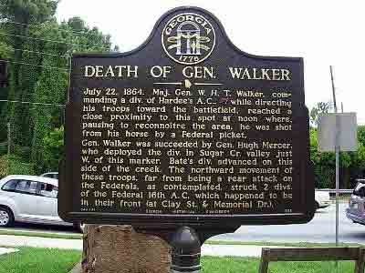 Death of Gen. Walker