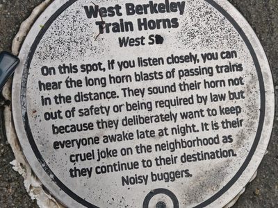 West Berkeley Train Horns
