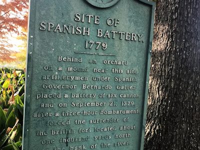 Site of Spanish Battery 1779