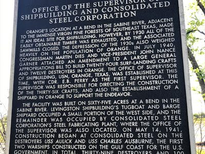 Oﬃce of the Supervisor of Shipbuilding and Consolidated Steel Corporation