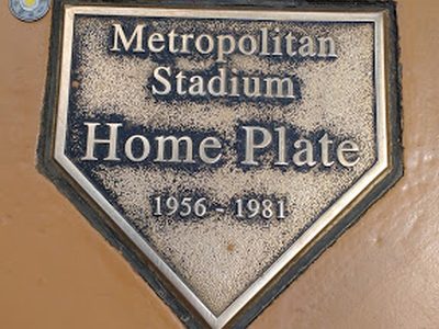 Metropolitan Stadium Home Plate
