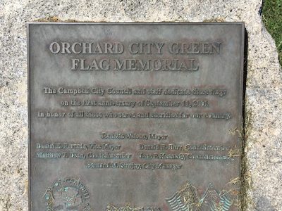 Orchard City Green Flag Memorial