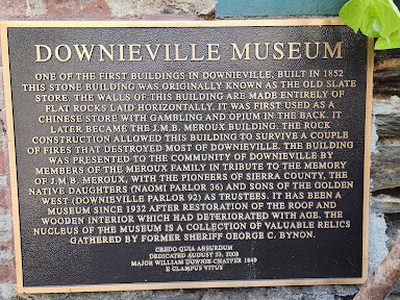 Downieville Museum