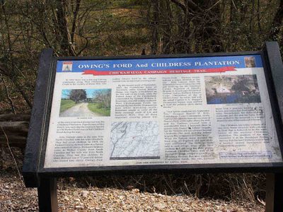 Owing's Ford and Childress Plantation