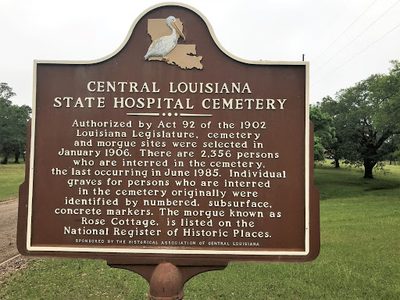 Central Louisiana State Hospital Cemetery