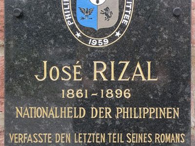 José Rizal historical marker