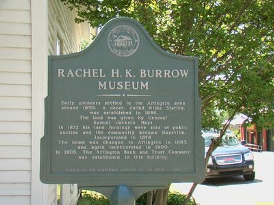 Rachel H. K. Burrow Museum