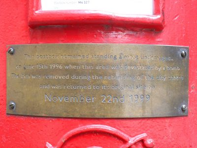 The Undamaged Red Postbox