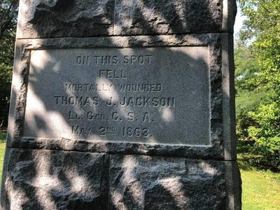 Stonewall Jackson Wounding Site