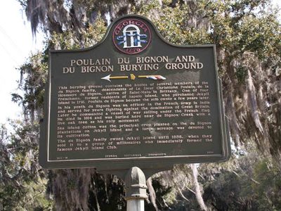Poulain DuBignon and the DuBignon Burying Ground