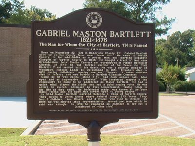 Gabriel Maston Bartlett1821-1876