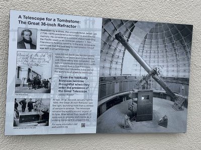 A Telescope for a Tombstone