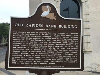 Old Rapides Bank Building
