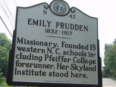 EMILY PRUDDEN 1832-1917