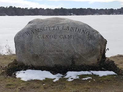 Wamsutta Landing Canoe Camp, Eldest son of massasoit. Landmark along the Wampanoag Canoe Passage.