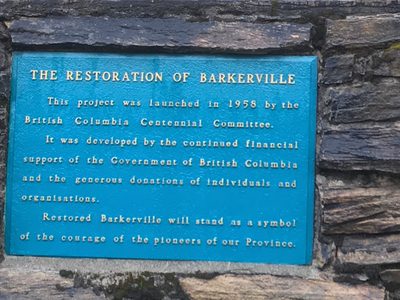 The Restoration of Barkerville