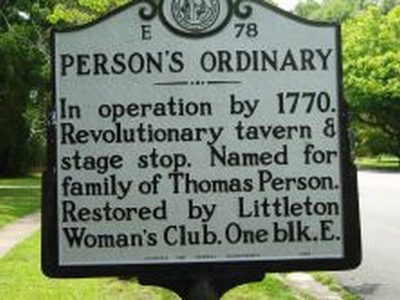 PERSON'S ORDINARY